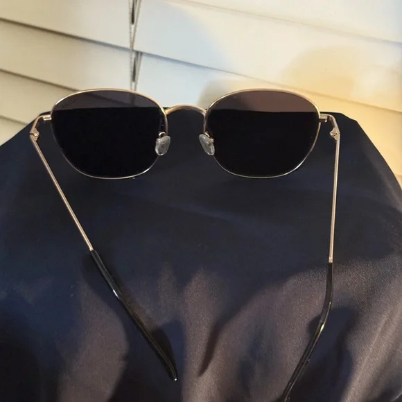 Quay Australia Black and Gold Sunglasses - Picture 4 of 6